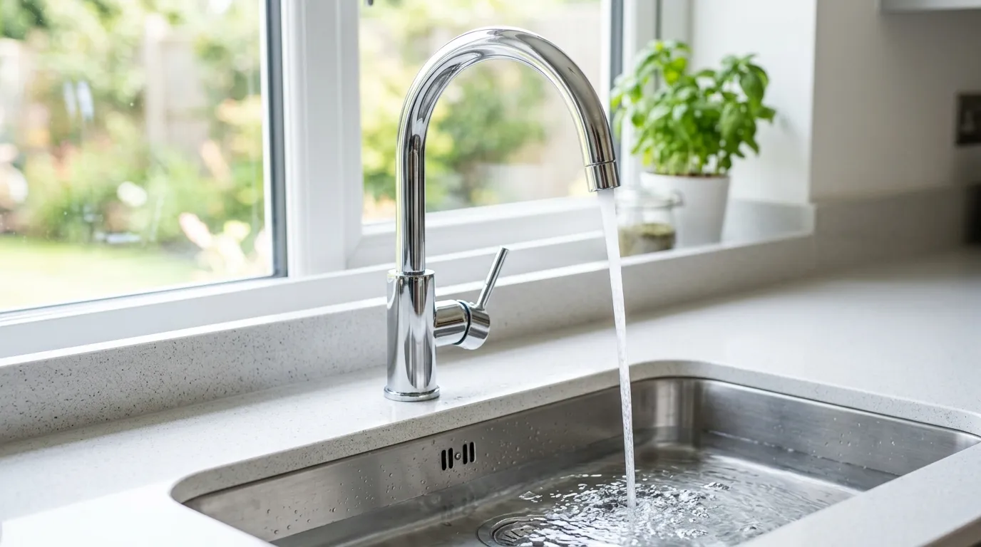 Local Plumbing Master Pros same day plumber fixing a faucet in San Fernando, TX